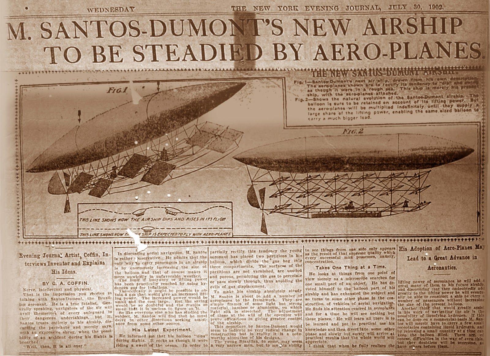 Santos Dumont letecké objavy a brazílsky rum